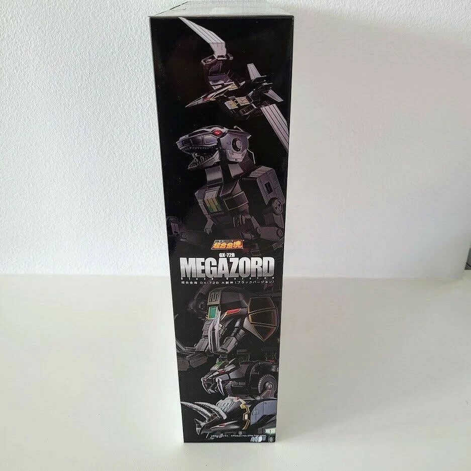 Power Rangers Soul of Chogokin GX-72B Megazord Action Figure [Black version]