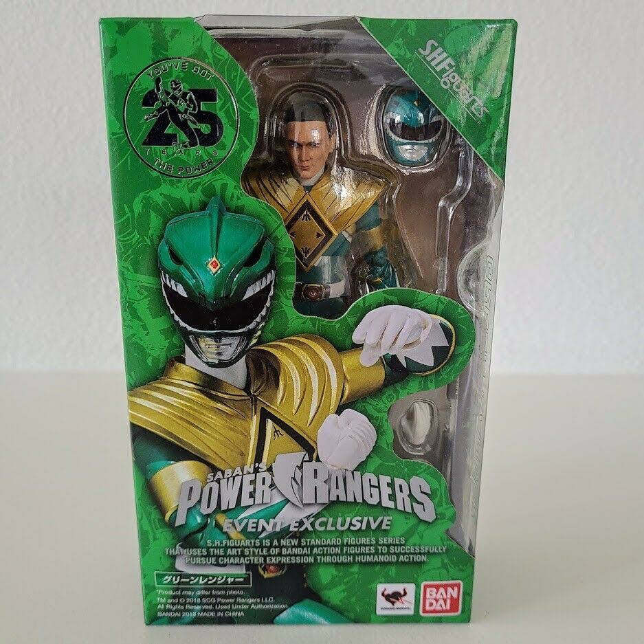 Mighty Morphin Power Rangers Figuarts Green Ranger Action Figure
