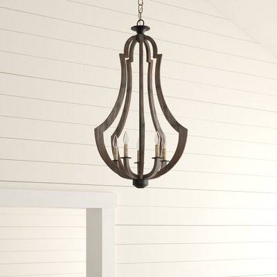 Fortunato 5-Light Candle Style Empire Chandelier