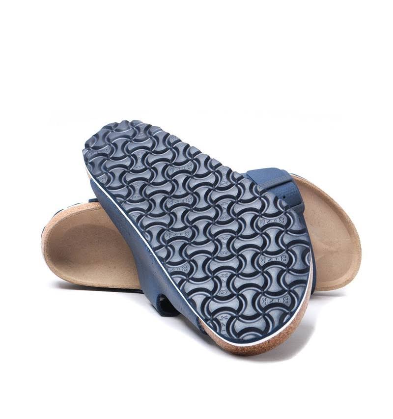 Birkenstock Arizona Birko Flor Regular Sandals - Desert Soil Blue
