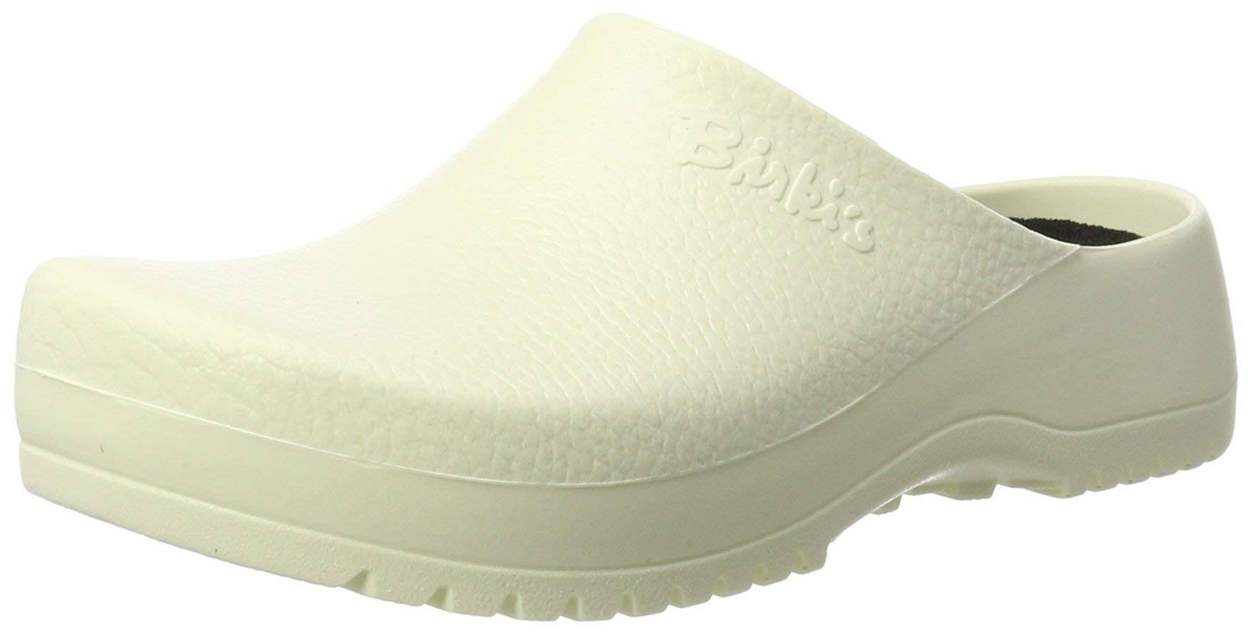 Birkenstock Super-Birki 68021 Unisex PU Occupational Clogs White