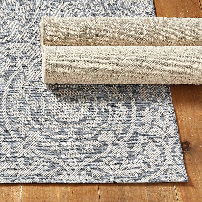 Marquette Performance Rug Sand 5& 1x22 x 7& 6.5x22 - Ballard Designs