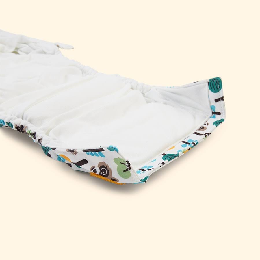 Bambino Mio Miosolo All-in-One Cloth Diaper Raccoon Retreat