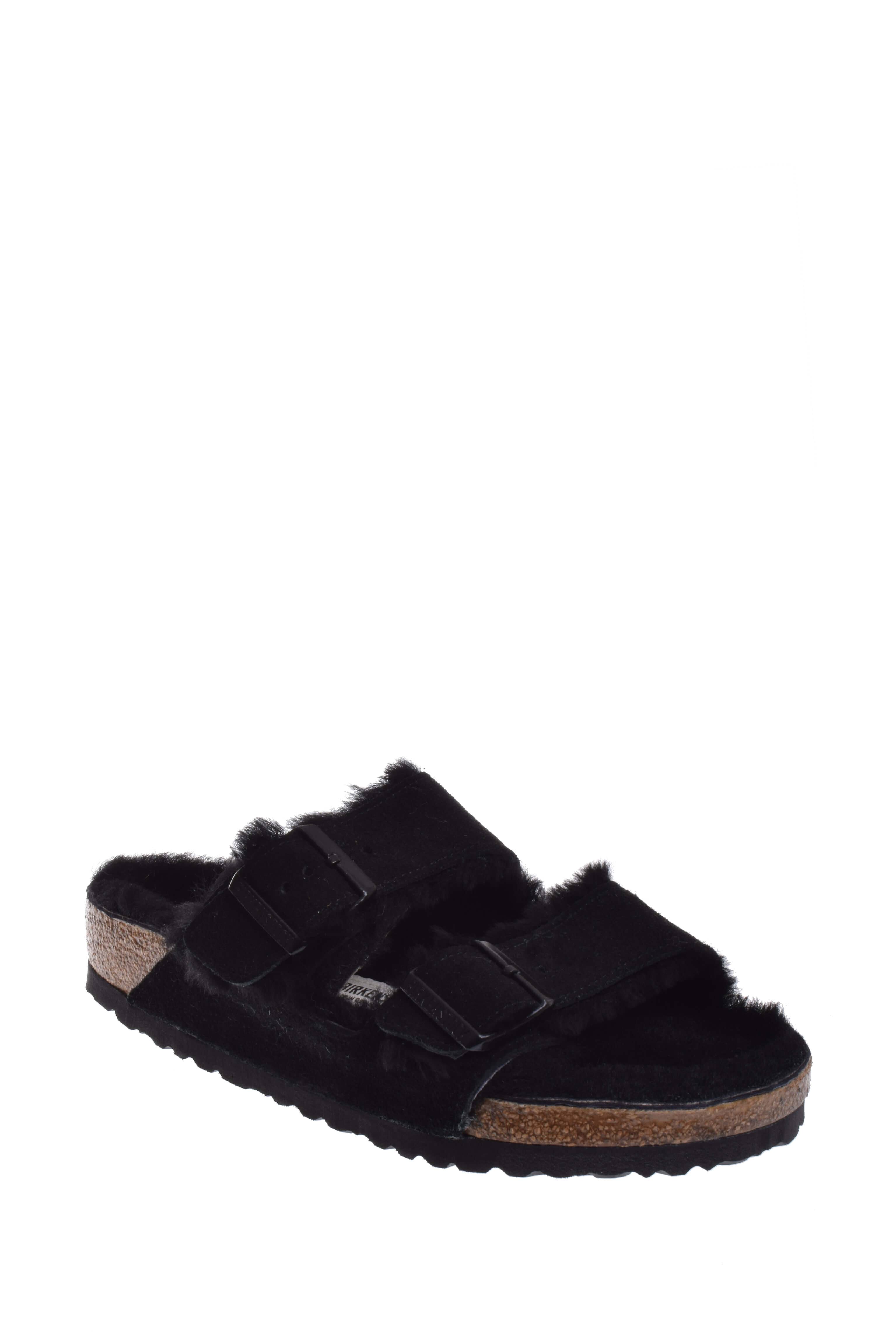 Birkenstock Arizona Shearling Black