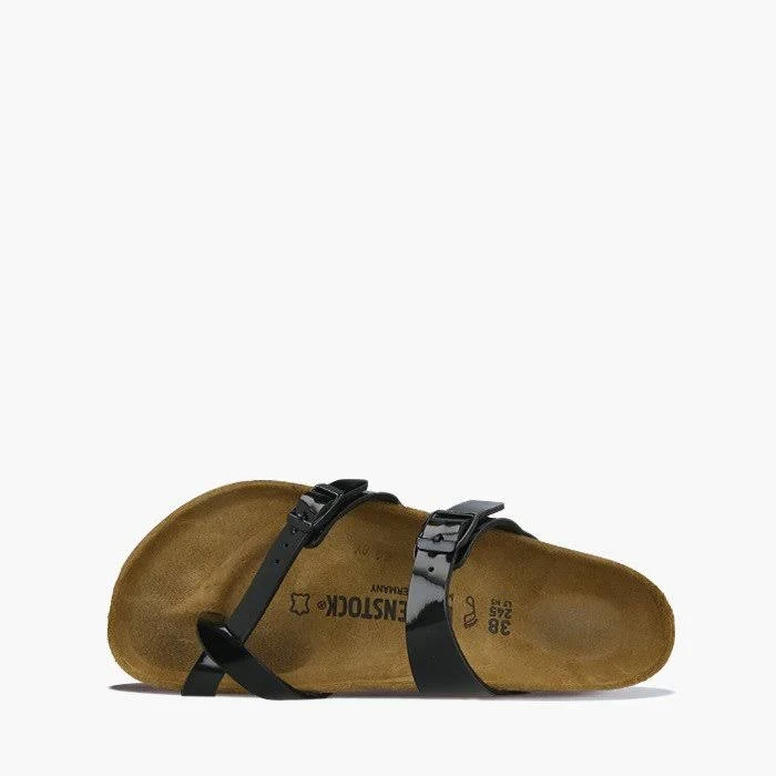 Birkenstock Mayari Birko Flor Sandals - Patent Black