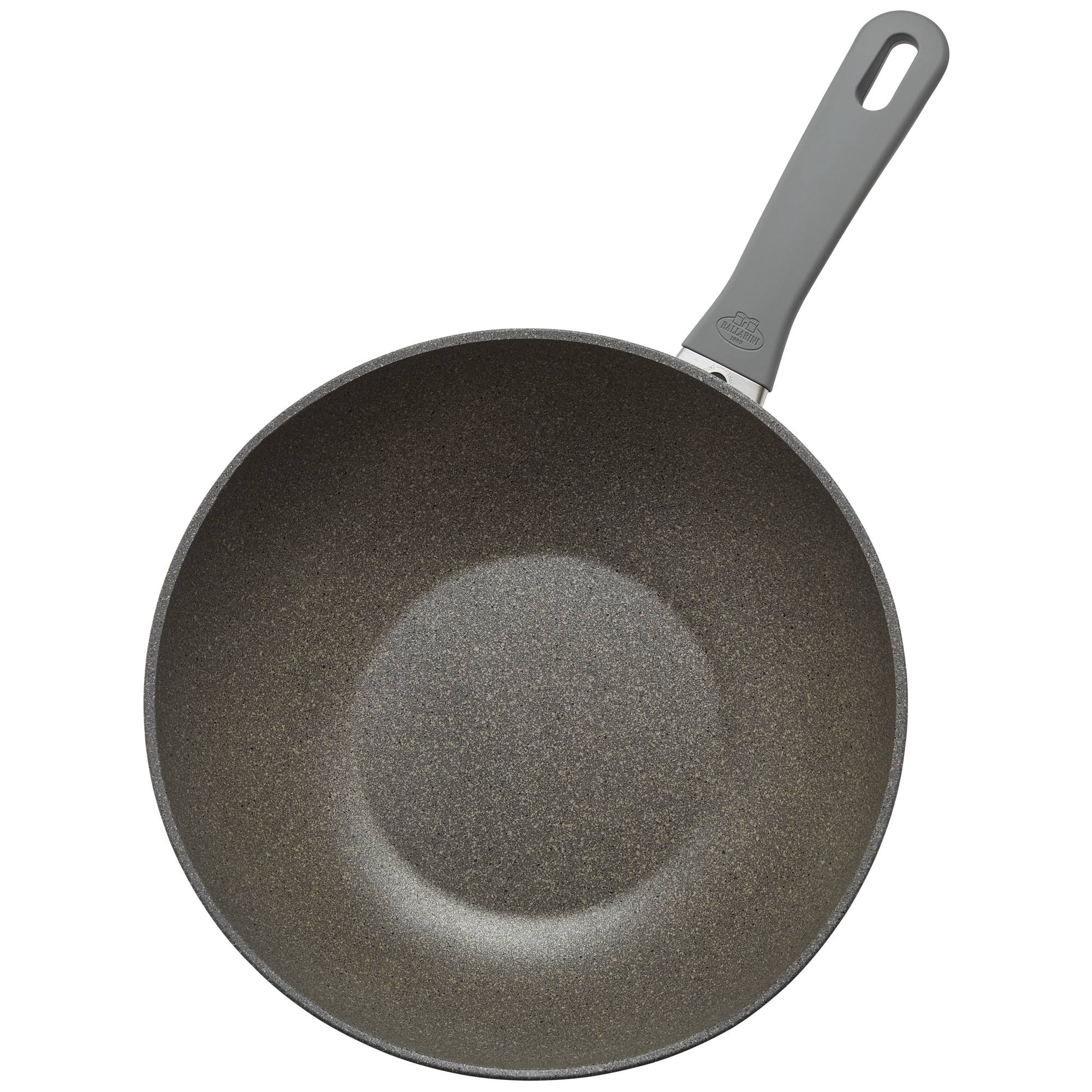 Ballarini Parma Plus 11x22 Aluminum Nonstick Stir Fry Pan with Lid