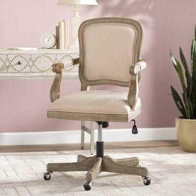 Akron Task Chair Birch Lane Upholstery Color: Beige