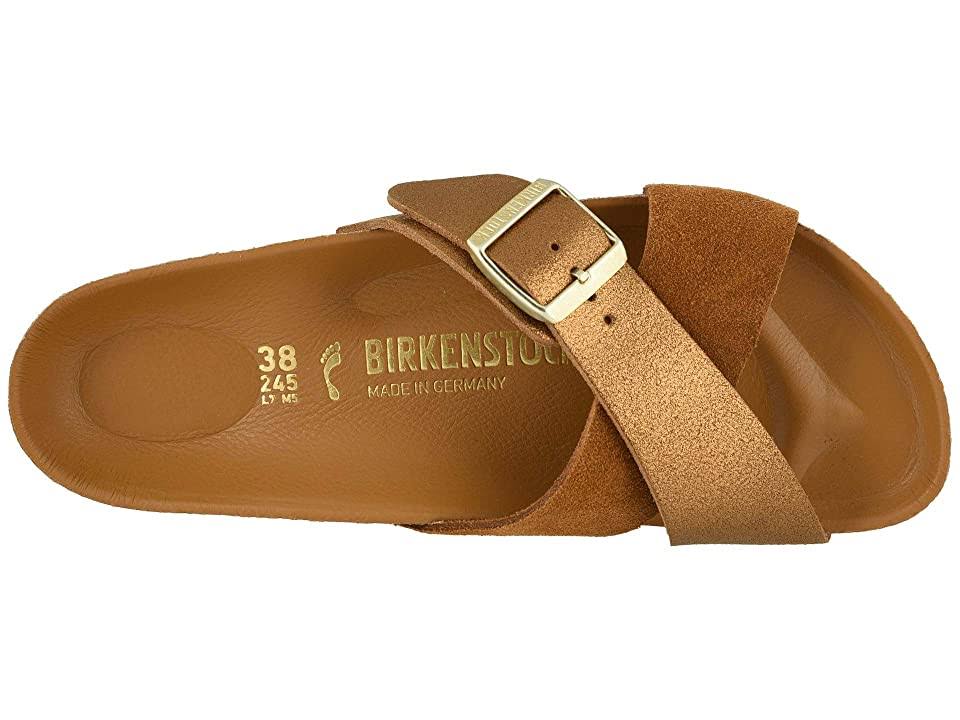 Women's Birkenstock Siena Hex Slide Sandal, Size 6-6.5US / 37EU B - Brown