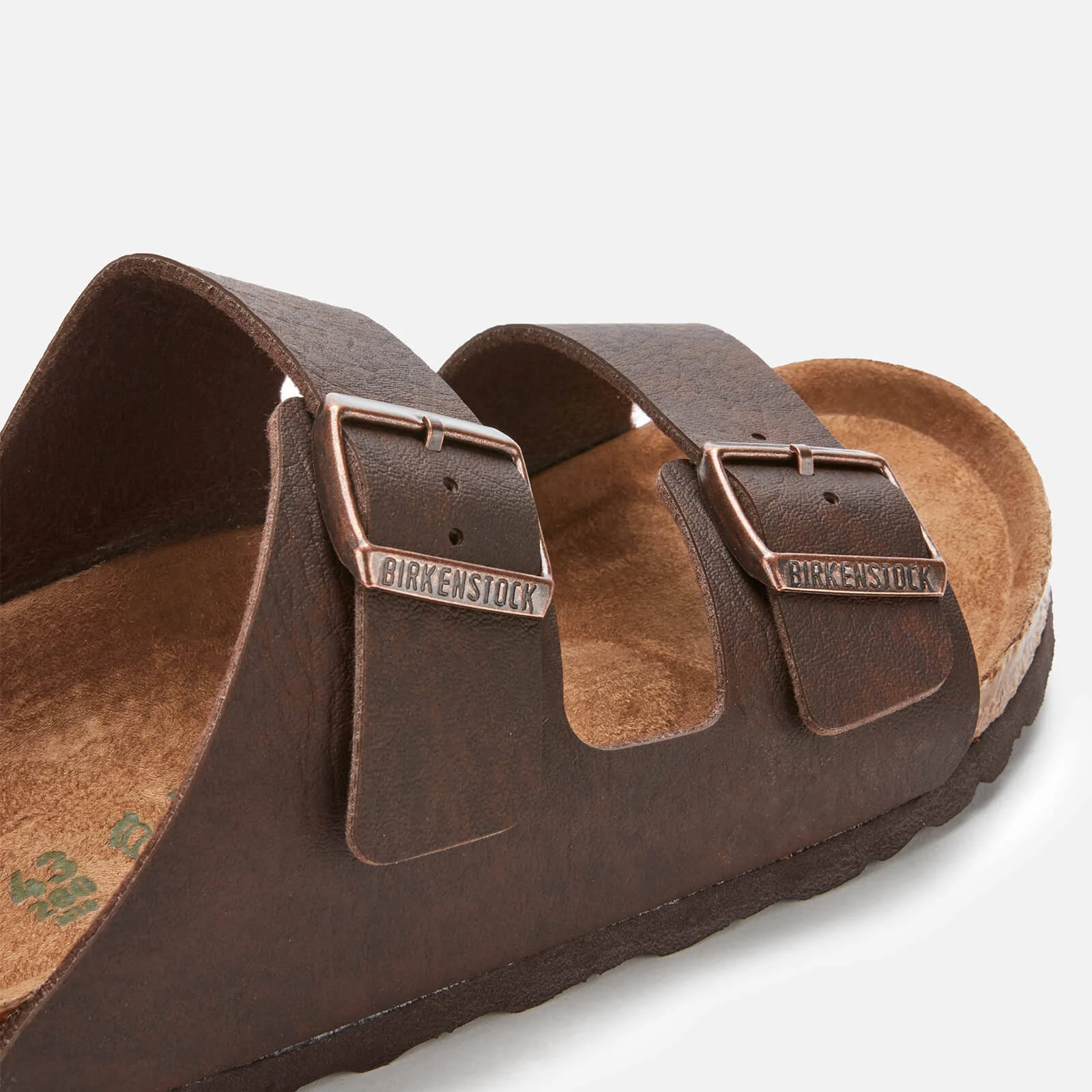 Birkenstock Madrid Big Buckle Oiled Leather Sandals - Cognac