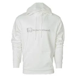 Banded Logo Hoodie White 2 Extra Large, Men's, Size: Large