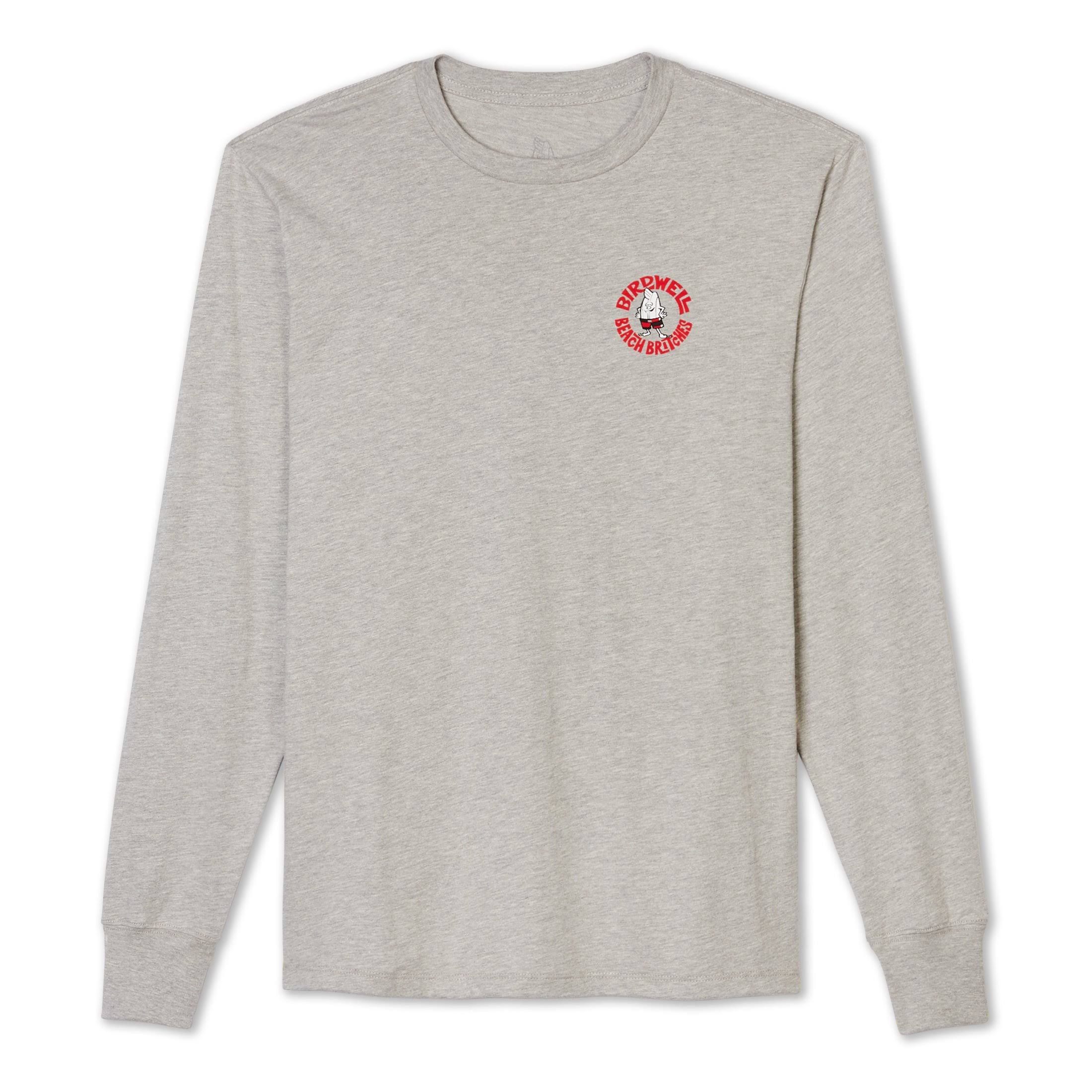 Birdie Circle Long Sleeve T-Shirt - Heather Grey | Birdwell Beach Britches XXXL / Heather Grey