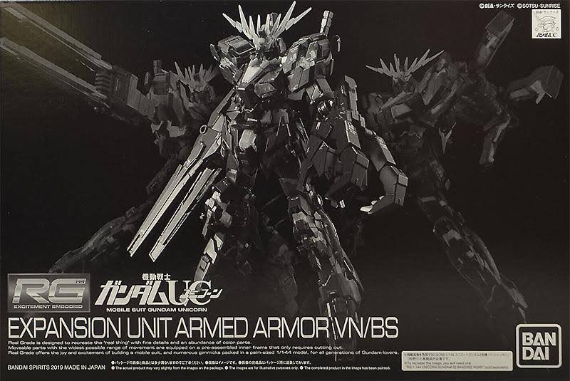 Bandai RG 1/144 Expansion Unit Armed Armor VN/BS Model Kit
