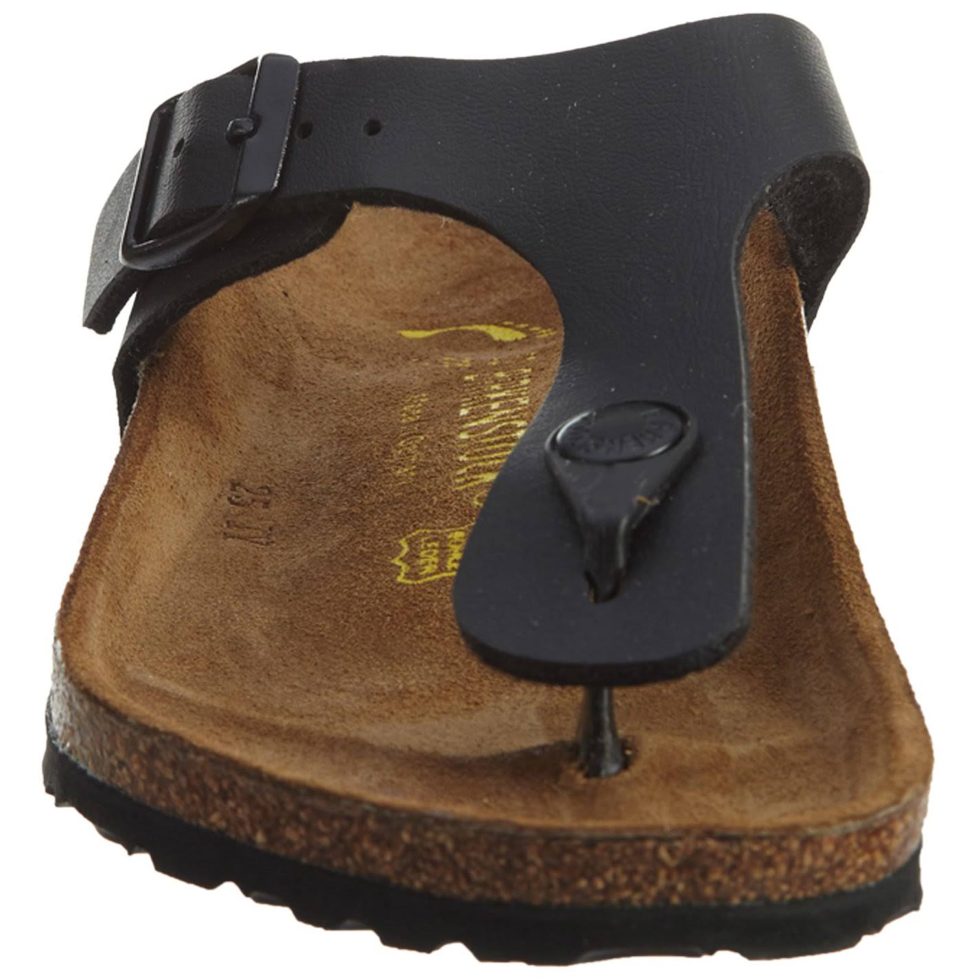 Birkenstock Gizeh Birko-Flor Sandal Big Kids Style : 043693 - Black 33