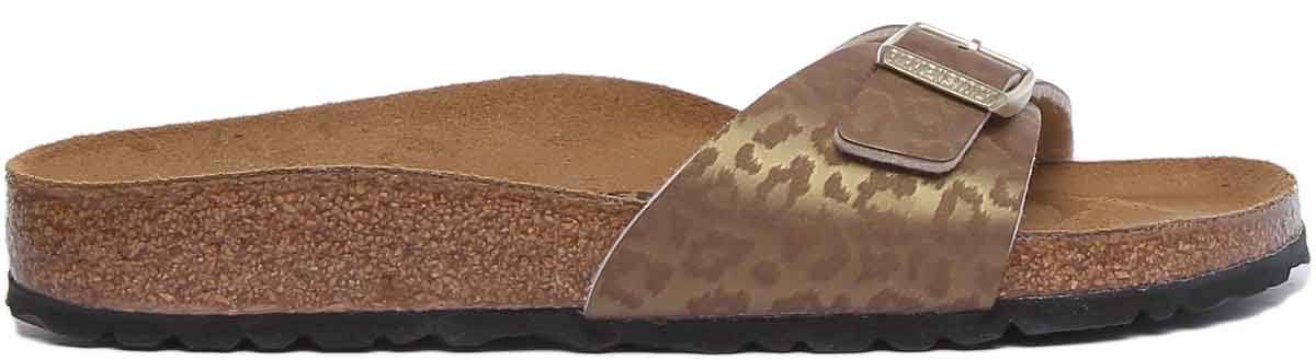 Birkenstock Madrid in Gold | Narrow Fit