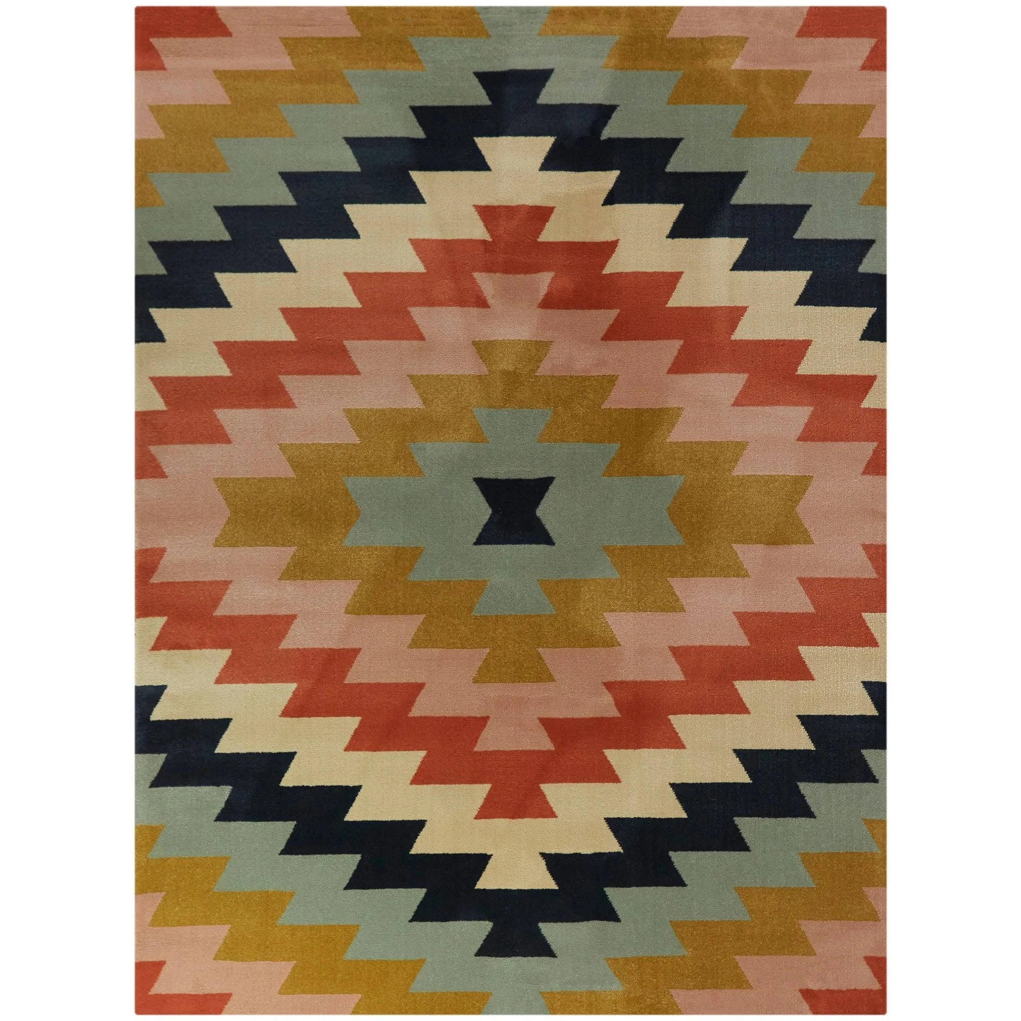 Balta Moore Pink 5 ft. x 7 ft. Modern Southwestern Area Rug