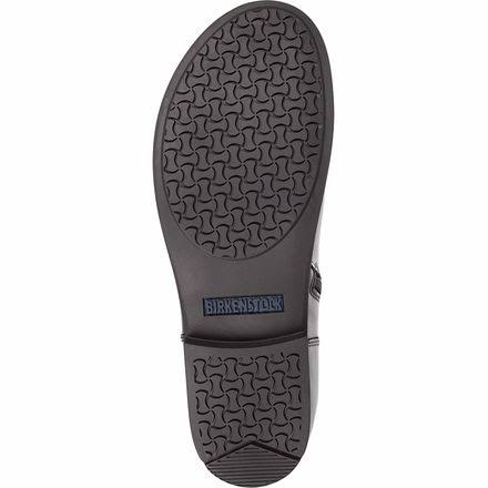 Birkenstock Women's Sarnia, Black Leather Size: 38 M