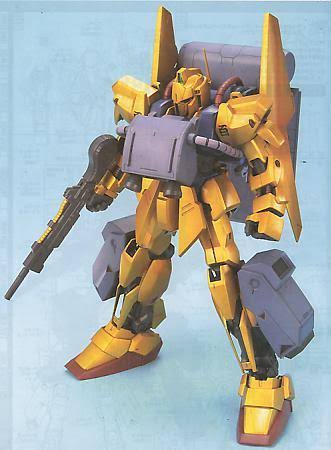 Gundam Z 1/100 mg MSN-00100 HYAKU Shiki + Ballute System Model Kit