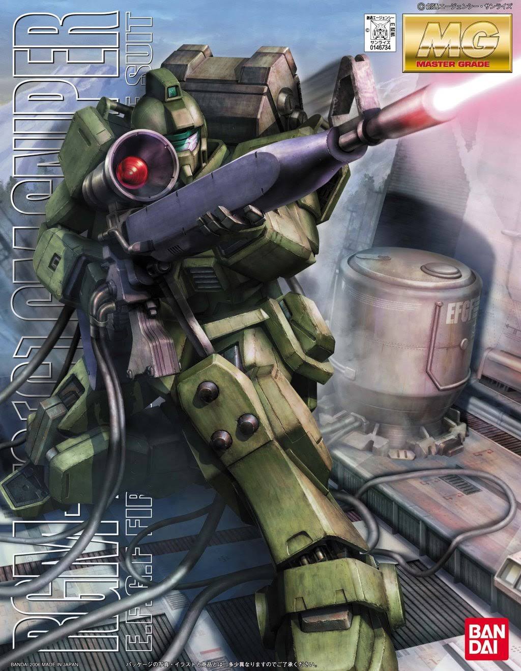 Gundam 1/100 mg 08th MS Team - RGM-79(G) GM Sniper