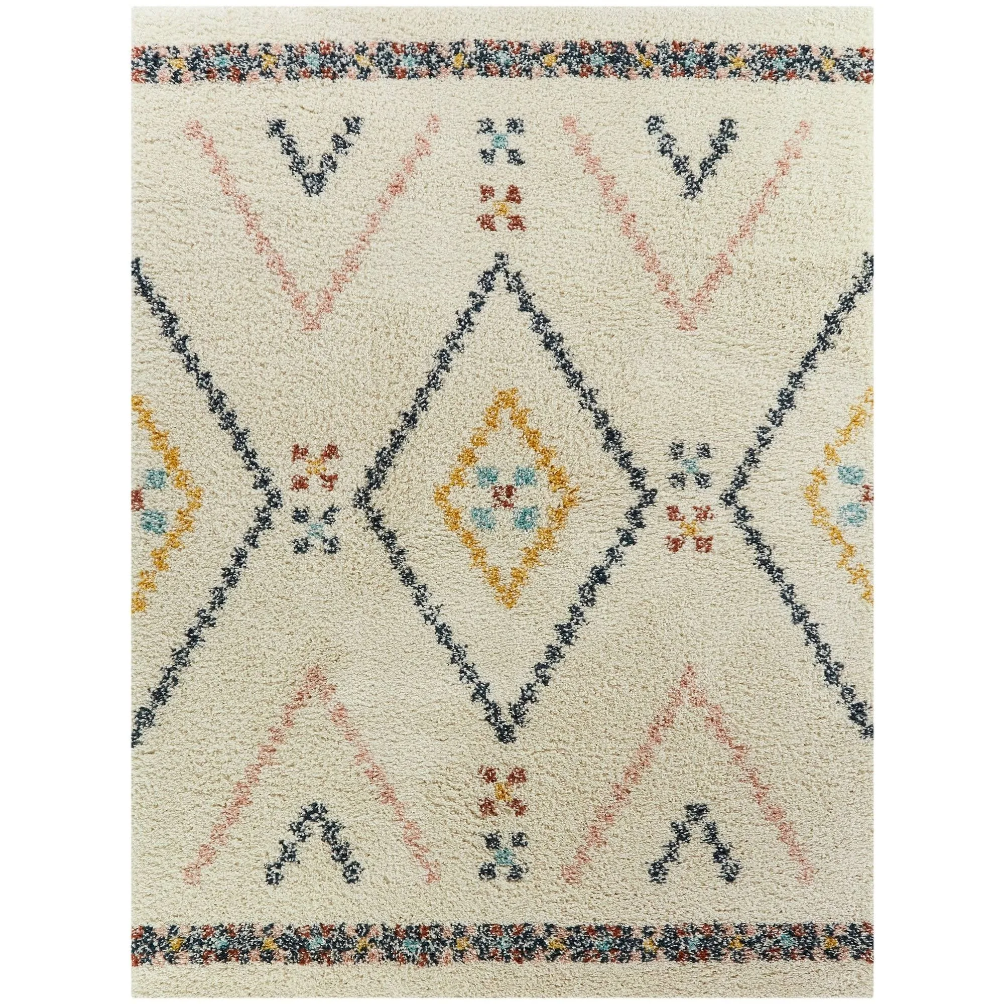 Culver Berber Shag Area Rug - 2&7x22 x 7& Runner - White