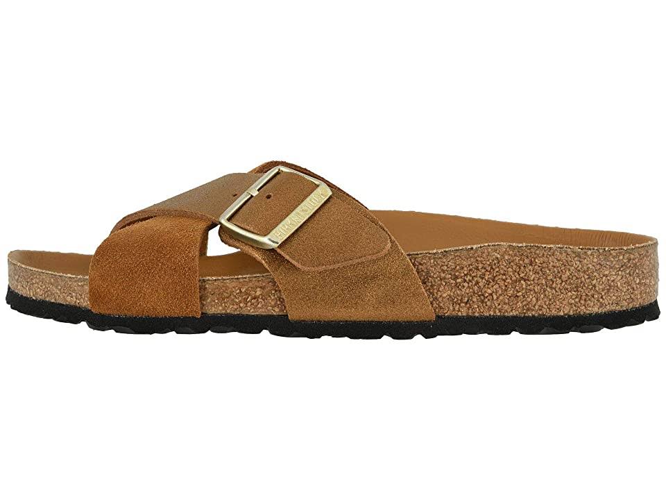 Women's Birkenstock Siena Hex Slide Sandal, Size 6-6.5US / 37EU B - Brown