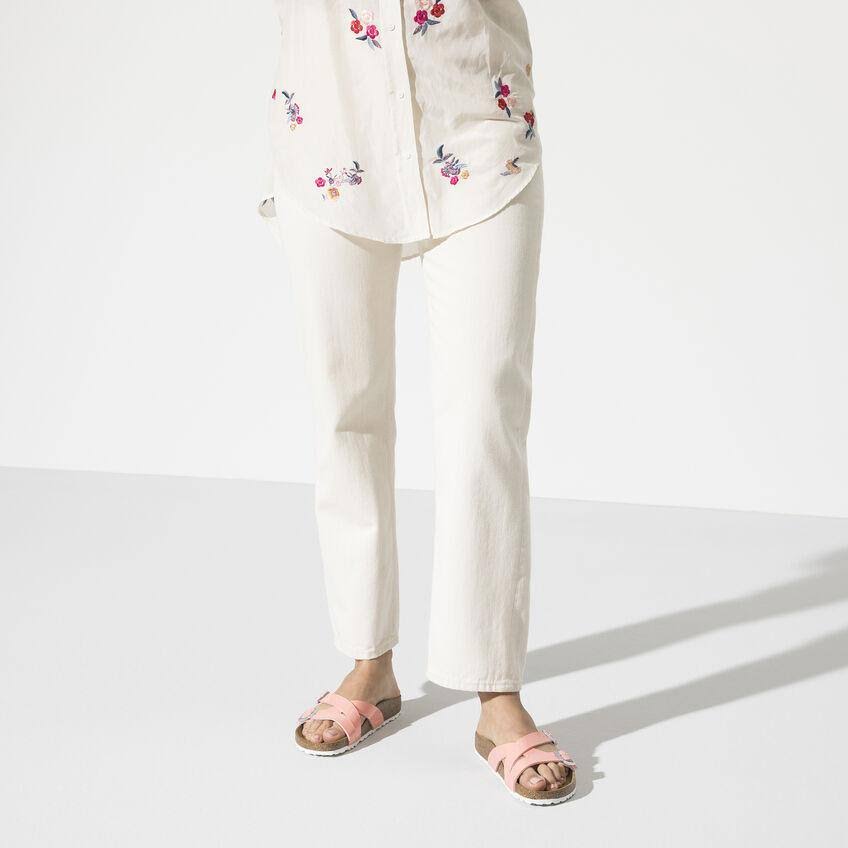 Birkenstock Yao Sandal - Coral Peach Patent - 41