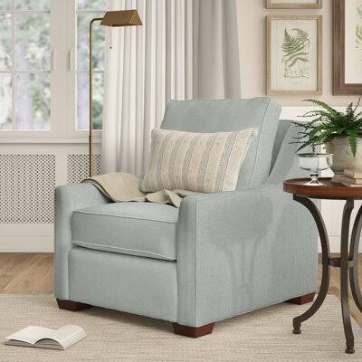 Birch Lane Godwin 33x22 Wide Armchair Body Fabric: Ronan Linen
