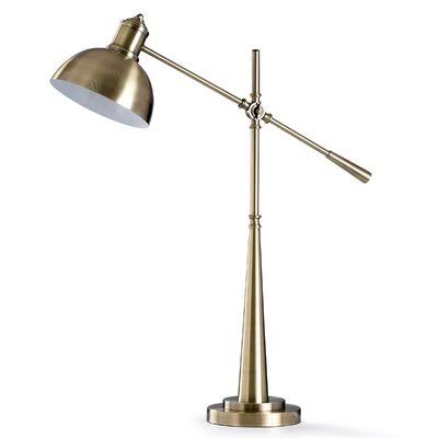 Jaylan 32x22 Brass Desk Lamp Birch LANE?