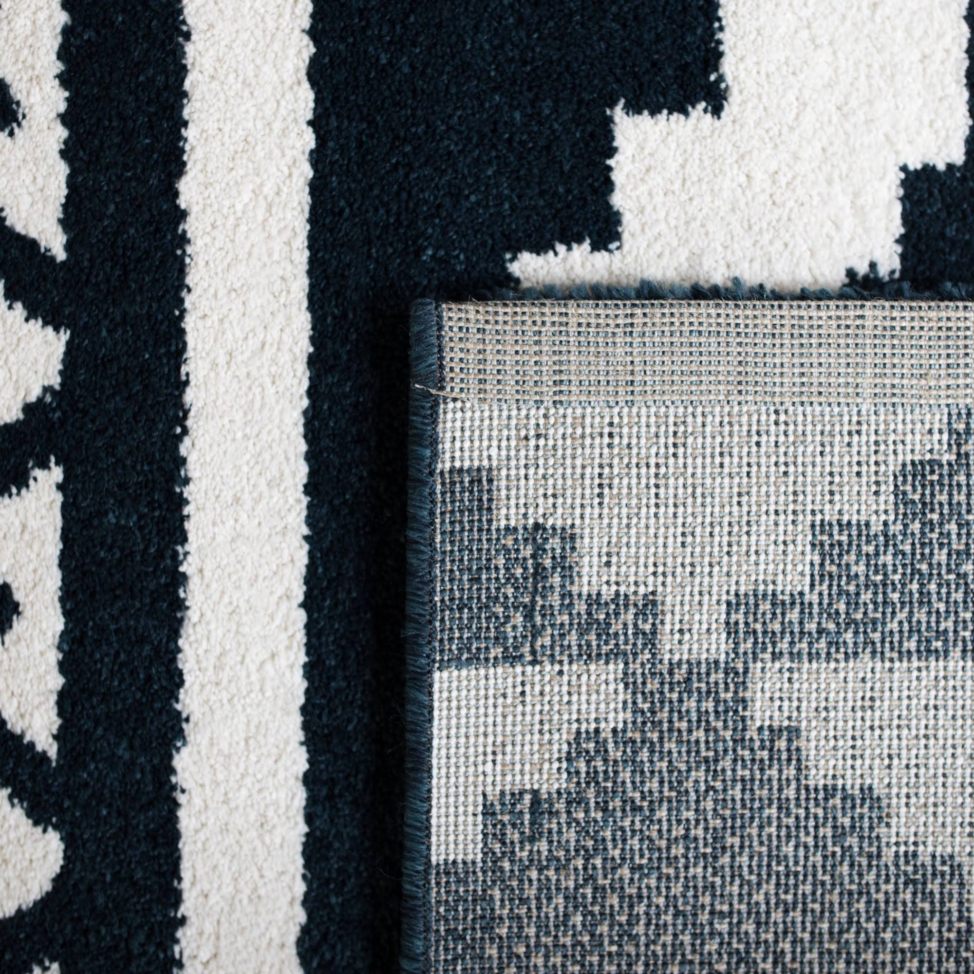 Karine Geometric Indoor Area Rug - 2& x 7& Runner - Cream