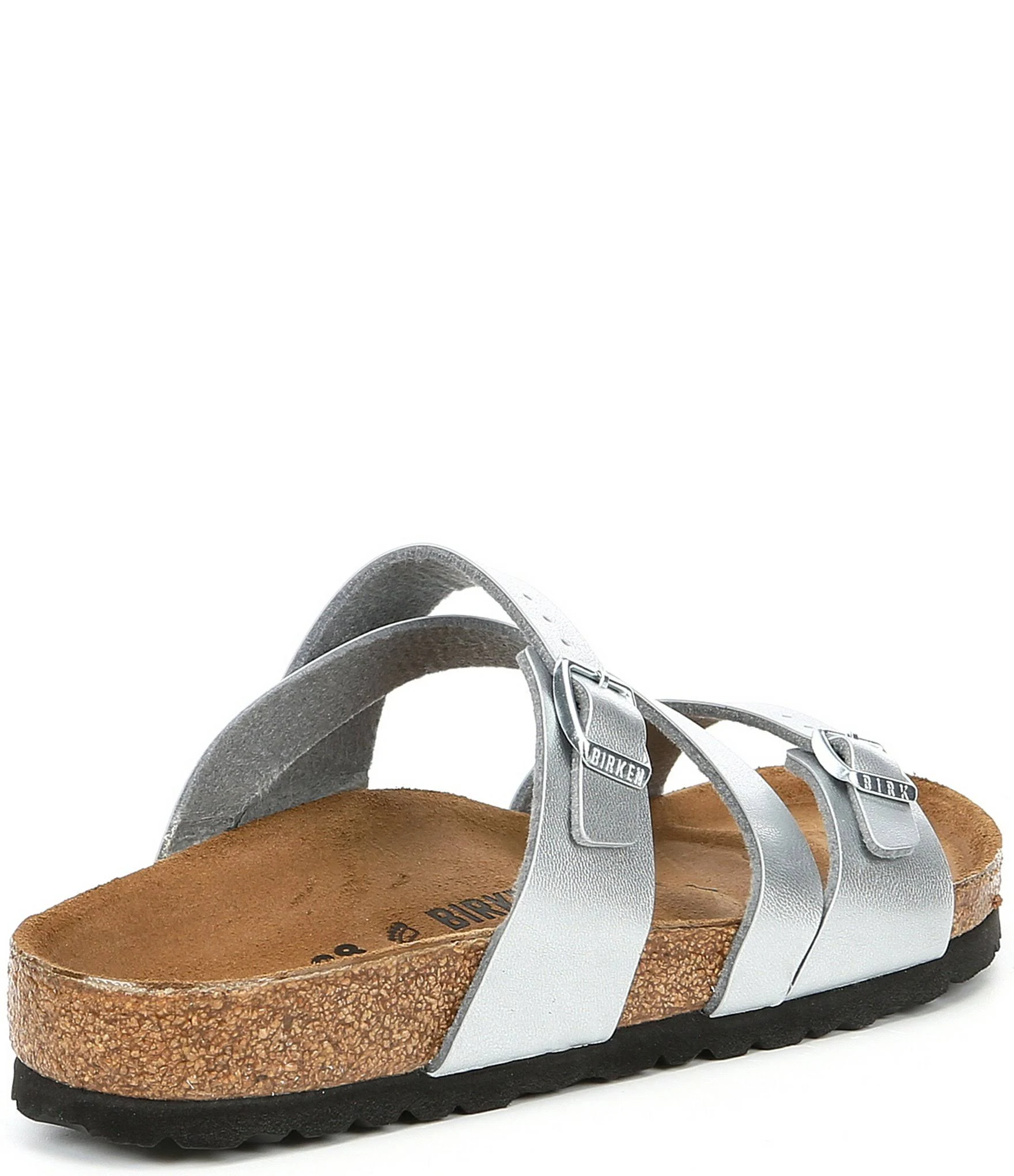 Birkenstock Women's Salina (41 Silver Birko Flor)