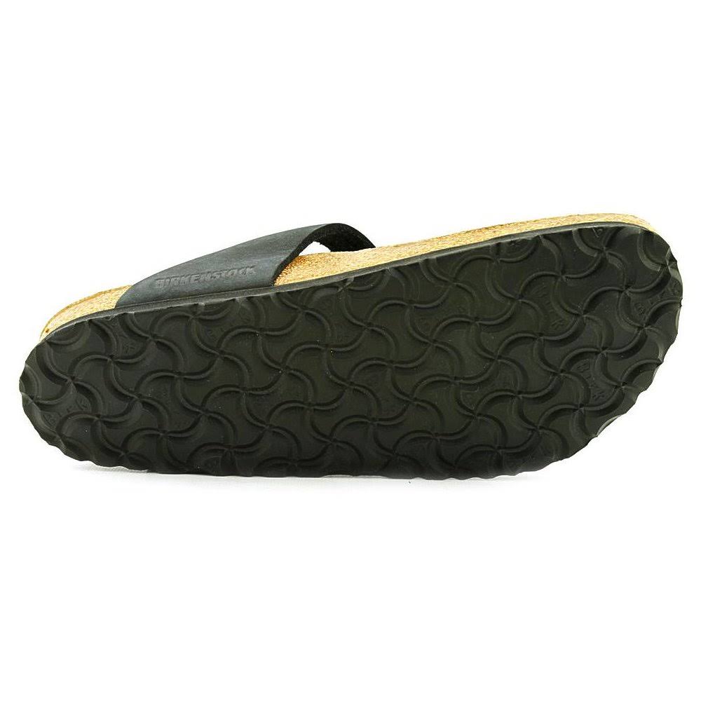 Birkenstock Women's Gizeh Sandal - 36 - Black Oiled Leather