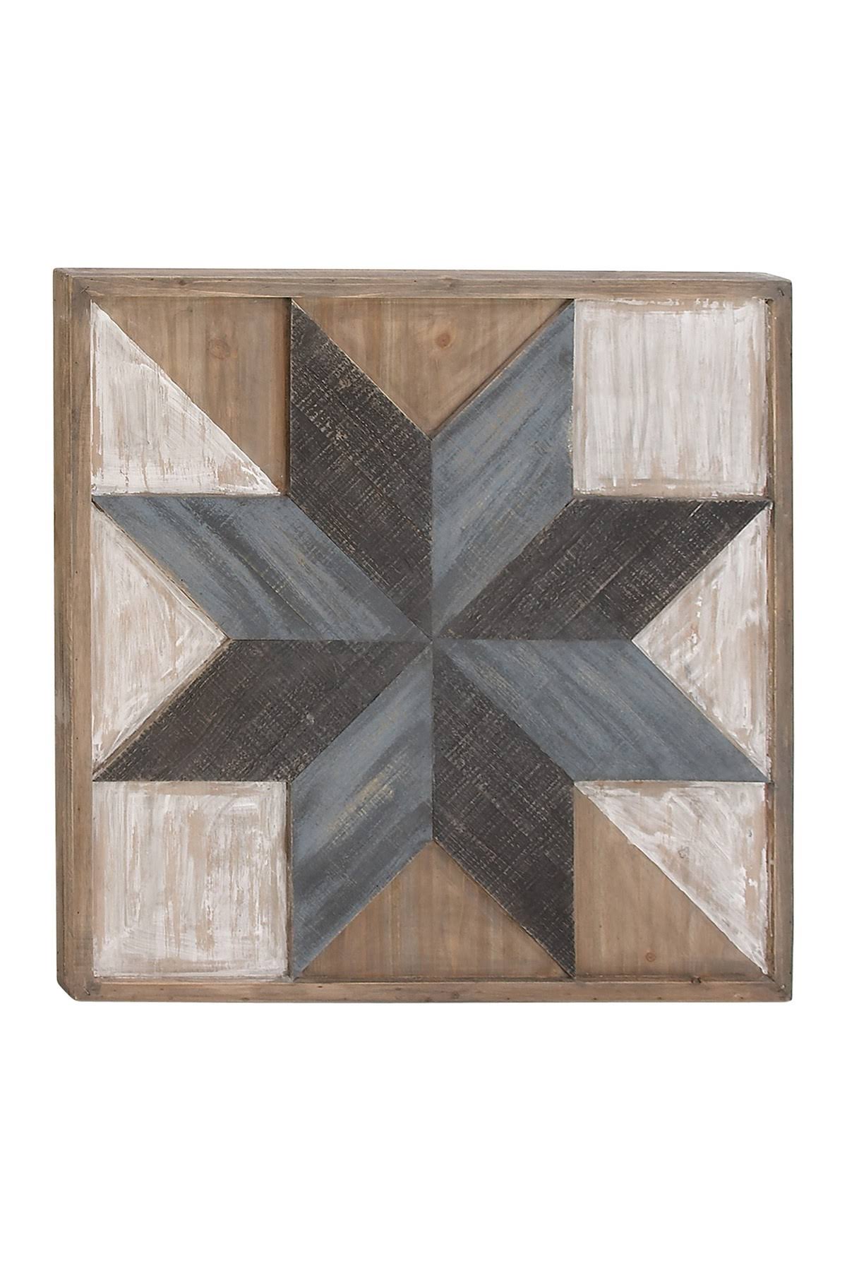 Benzara Wood Wall Art 31x22W, 31x22H