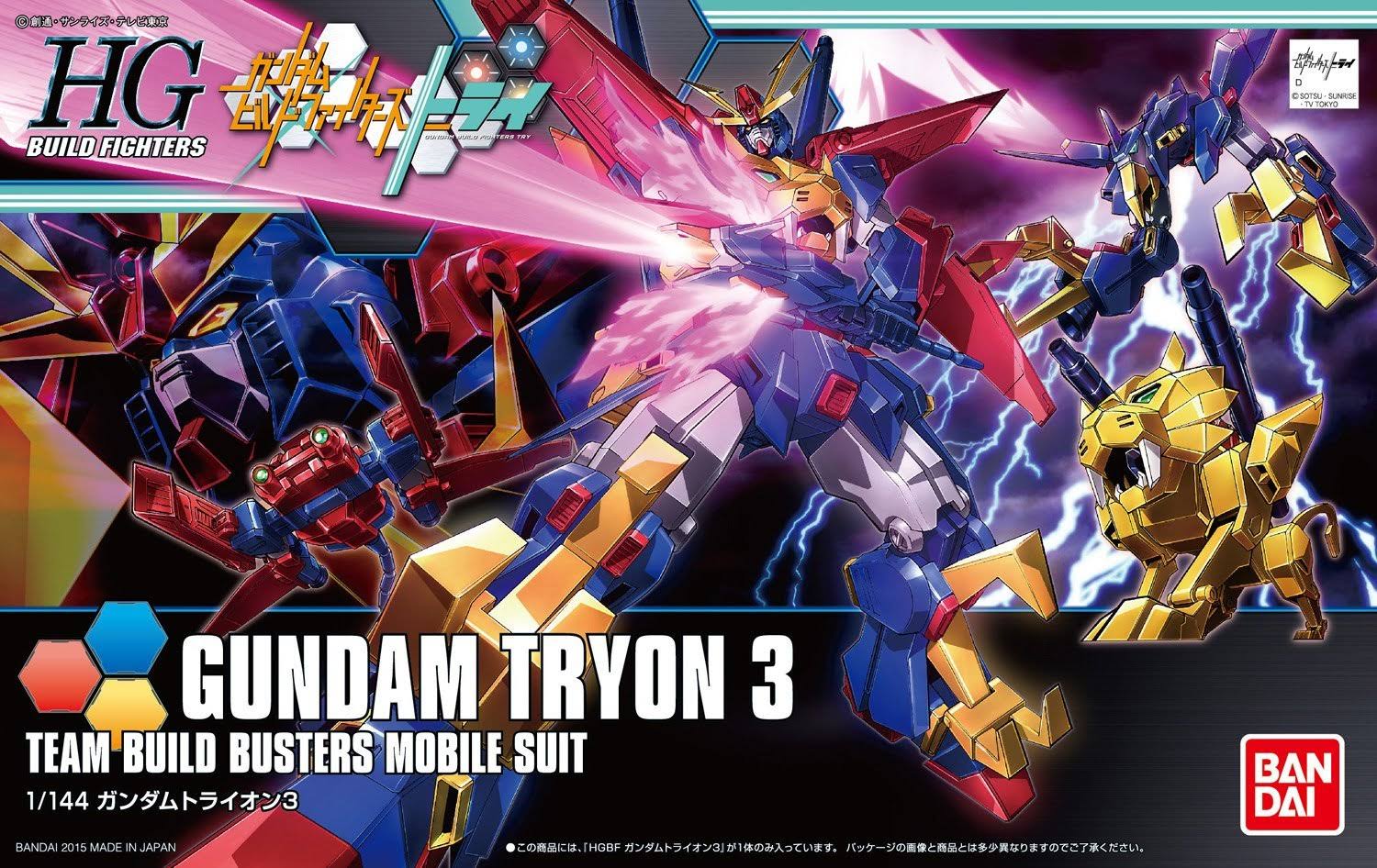 Model Kit - Gundam Build Fighters - 1/144 Gundam Tryon 3