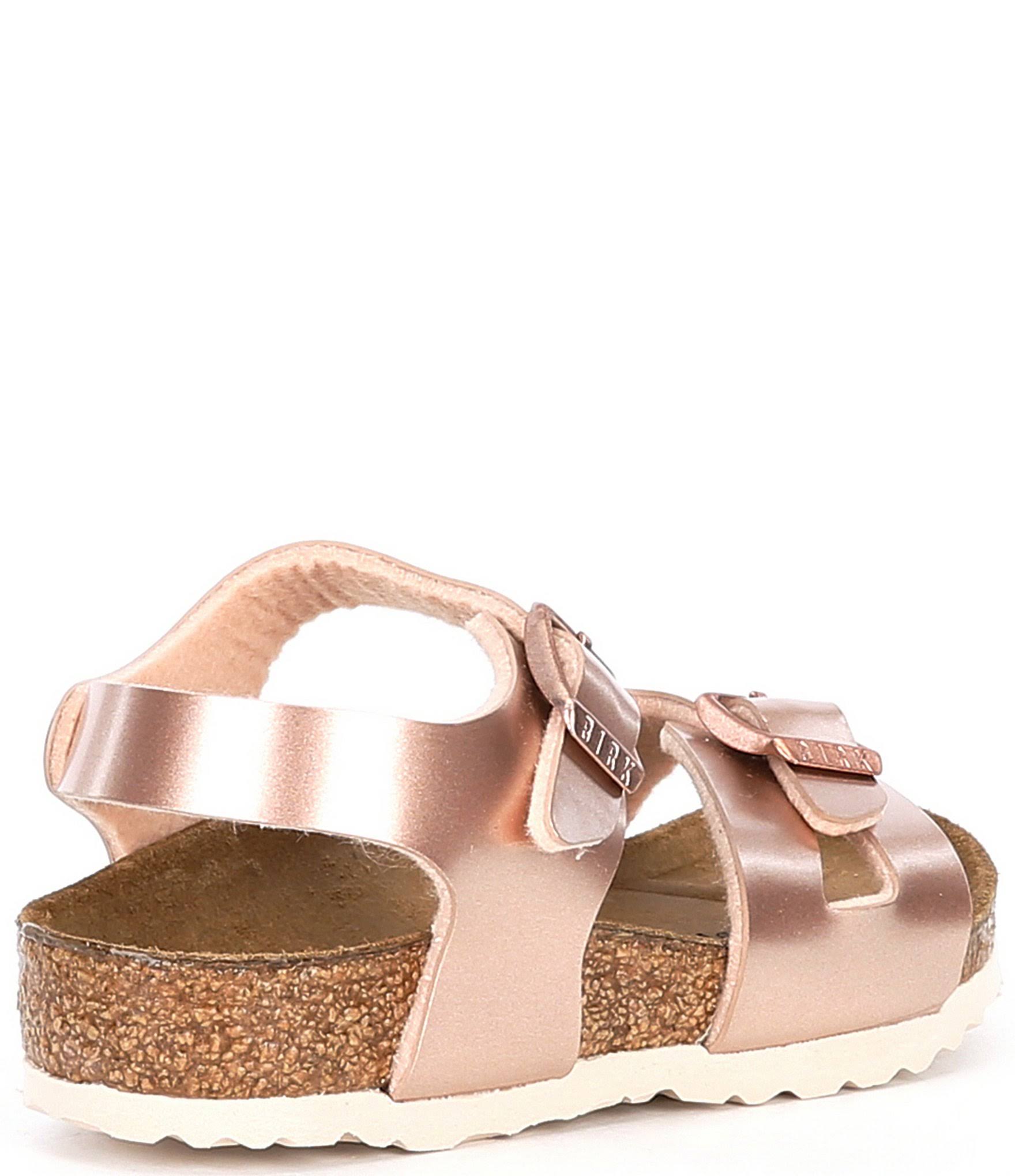 Birkenstock Rio Kids Sandal - Electric Metallic Copper