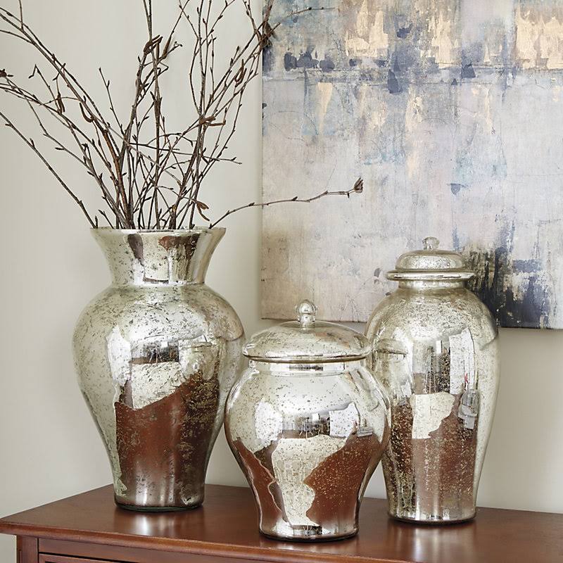 Mercury Glass Vases - Ballard Designs