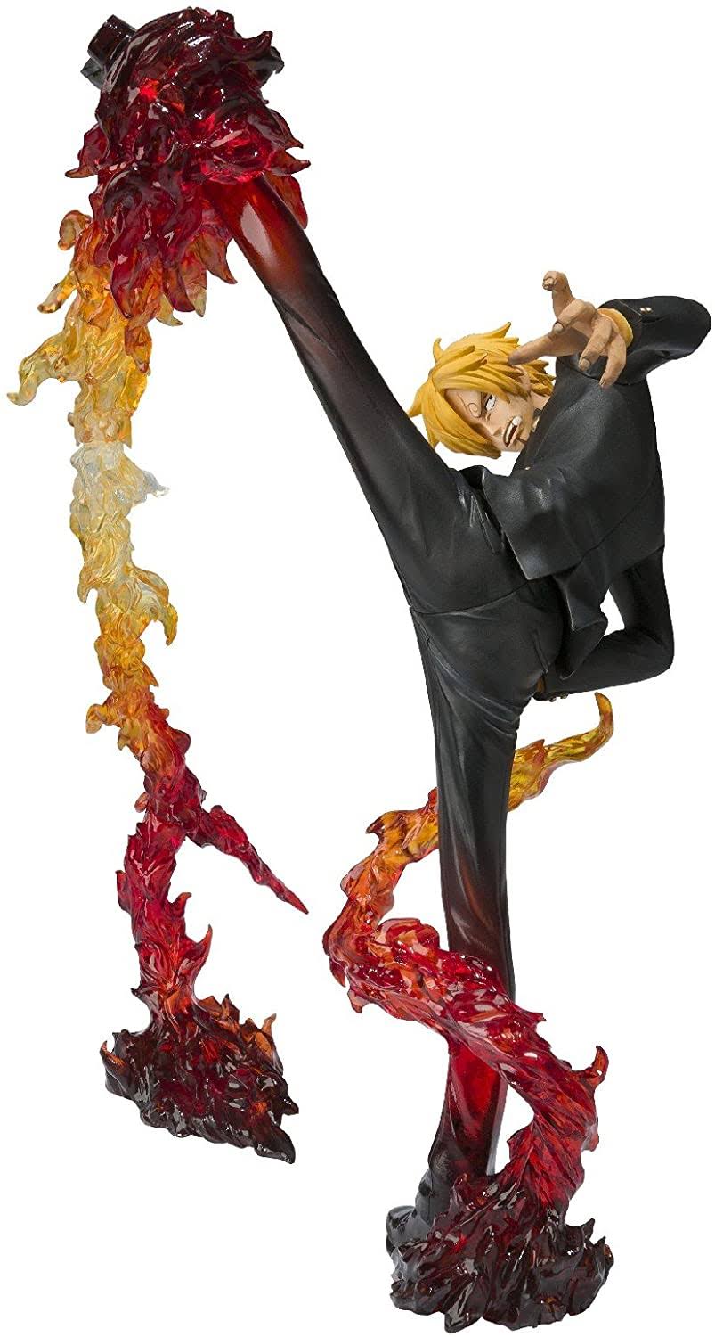 One Piece: Sanji Battle Ver Diable Jambe Flambage Shot Figuarts Zero Figure