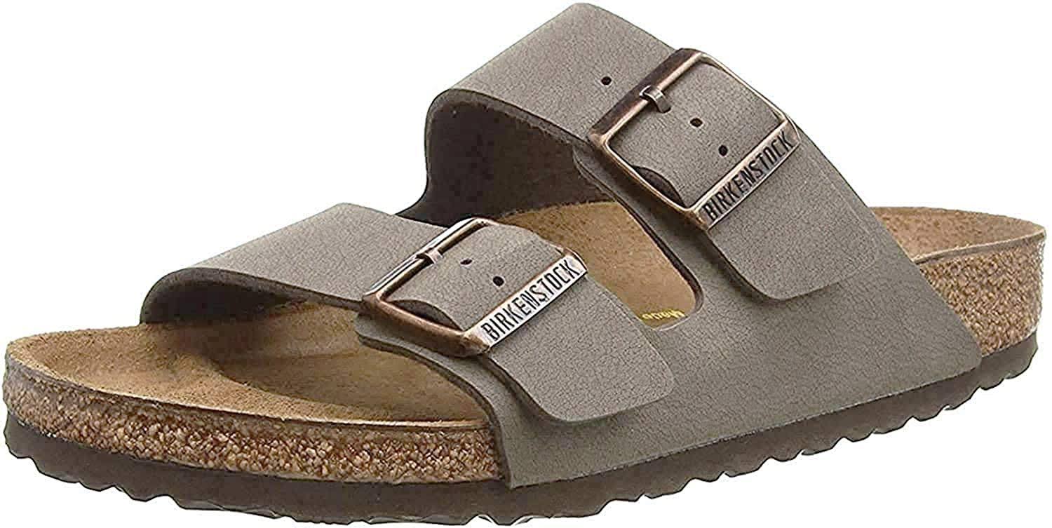 Birkenstock Arizona Birko Flor Sandals - Stone