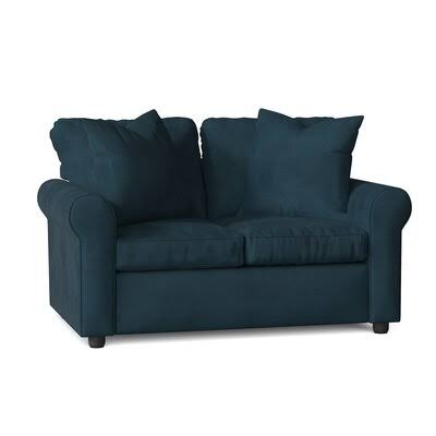 Wolsingham Cotton 60x22 Rolled Arm Loveseat Body Fabric: Tina Gulfstream