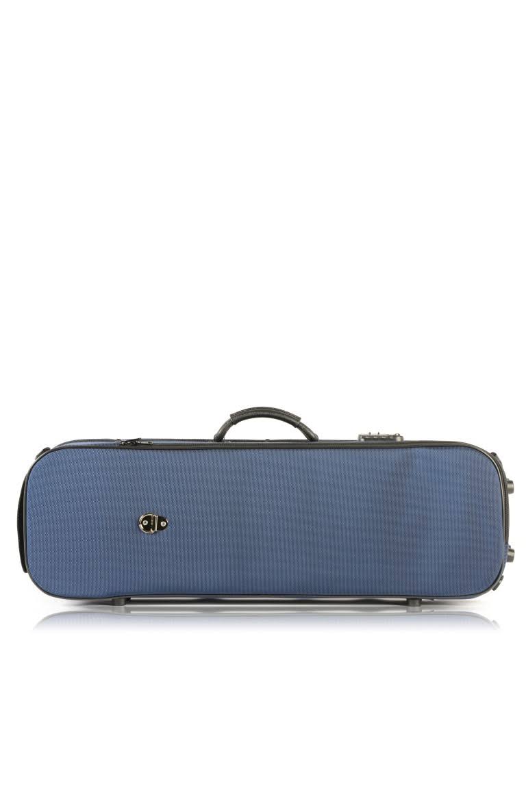 BAM St. Germain Blue Oblong Violin Case