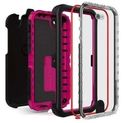 Ballistic Hydra Case for Apple iPhone 5 in Pink Black HY1026-A195