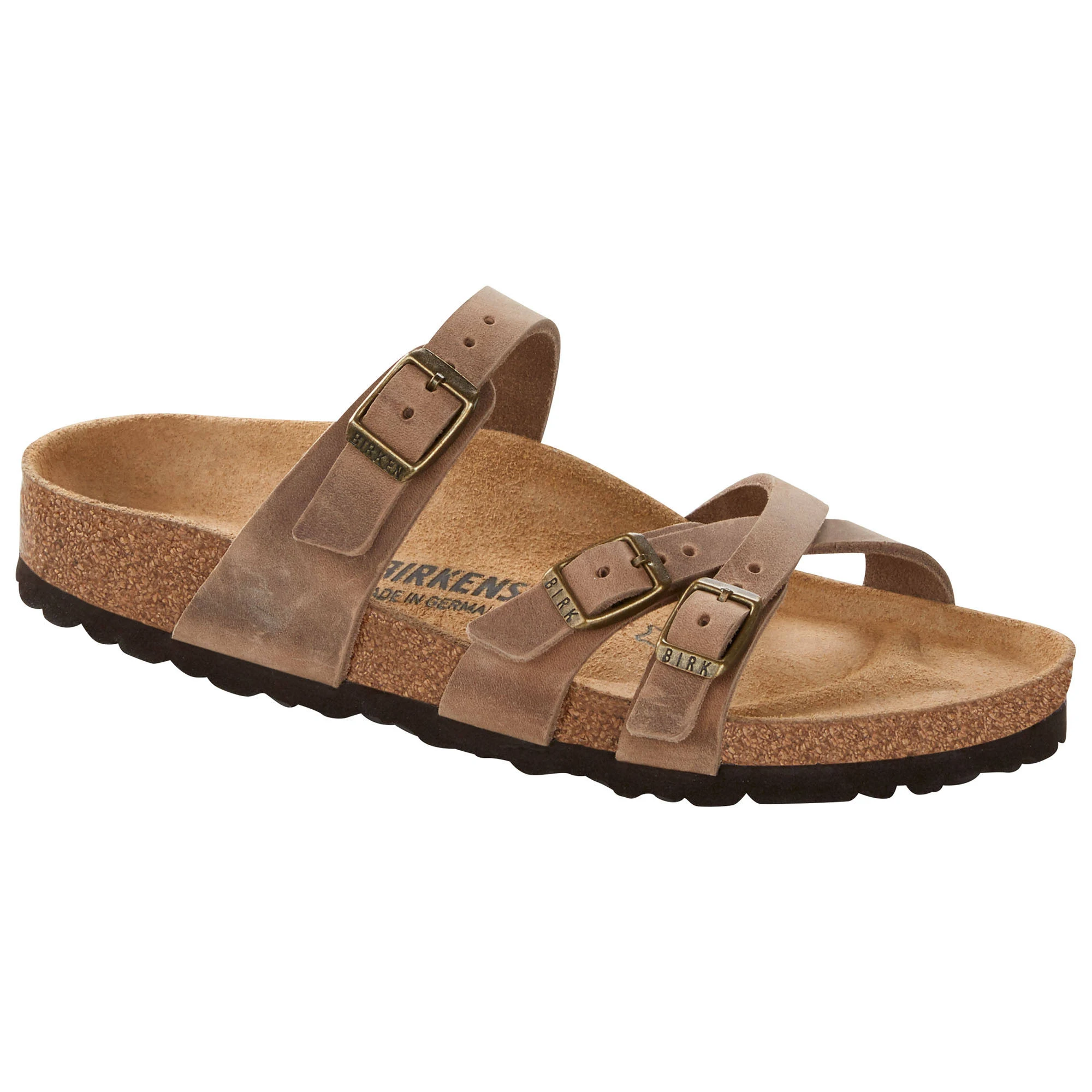 Birkenstock Women's Franca Sandal - 37 - Tobacco Oiled Leather