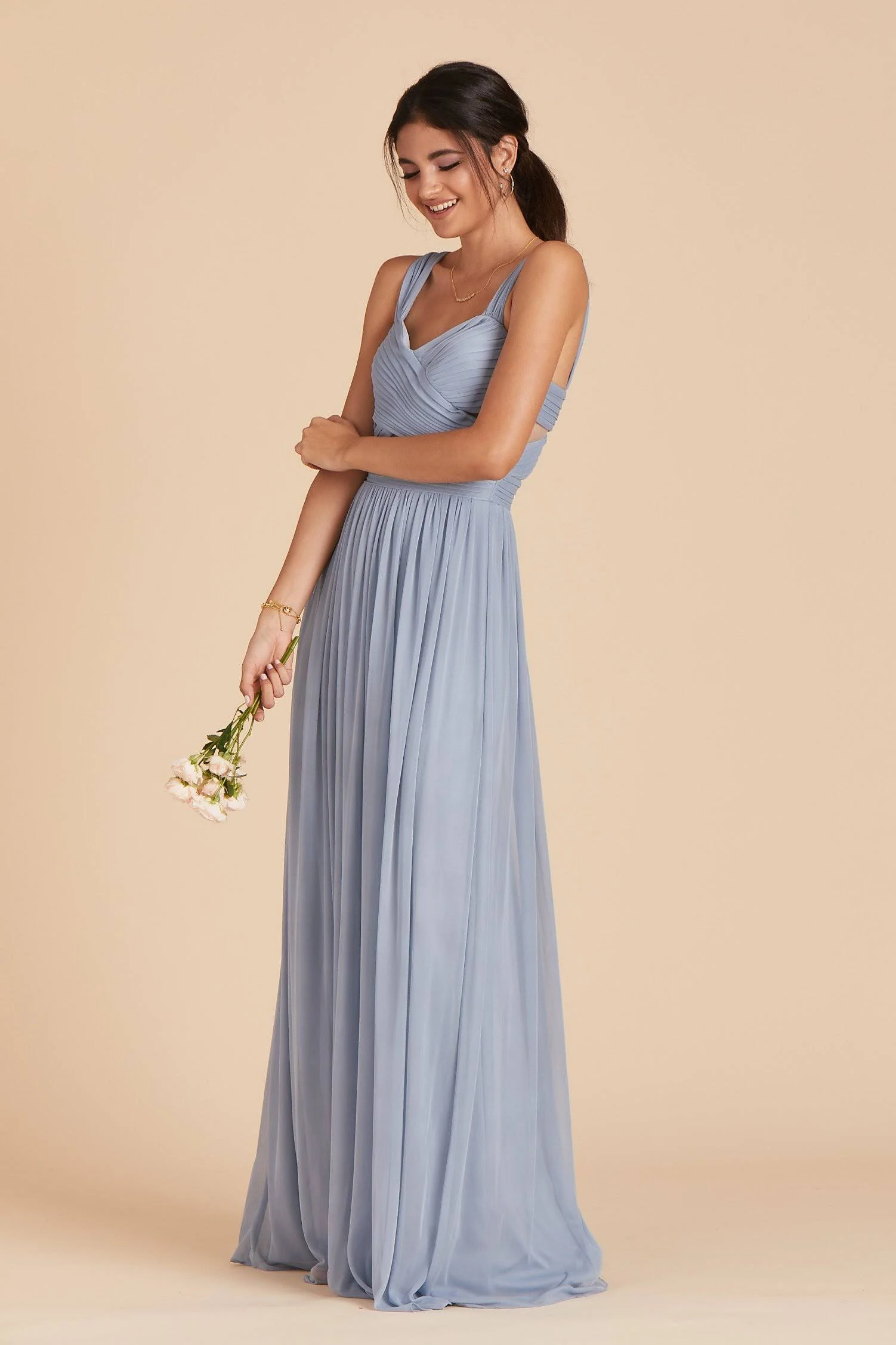 Birdy Grey Elsye Bridesmaid Dress in Dusty Blue XXL / Dusty Blue