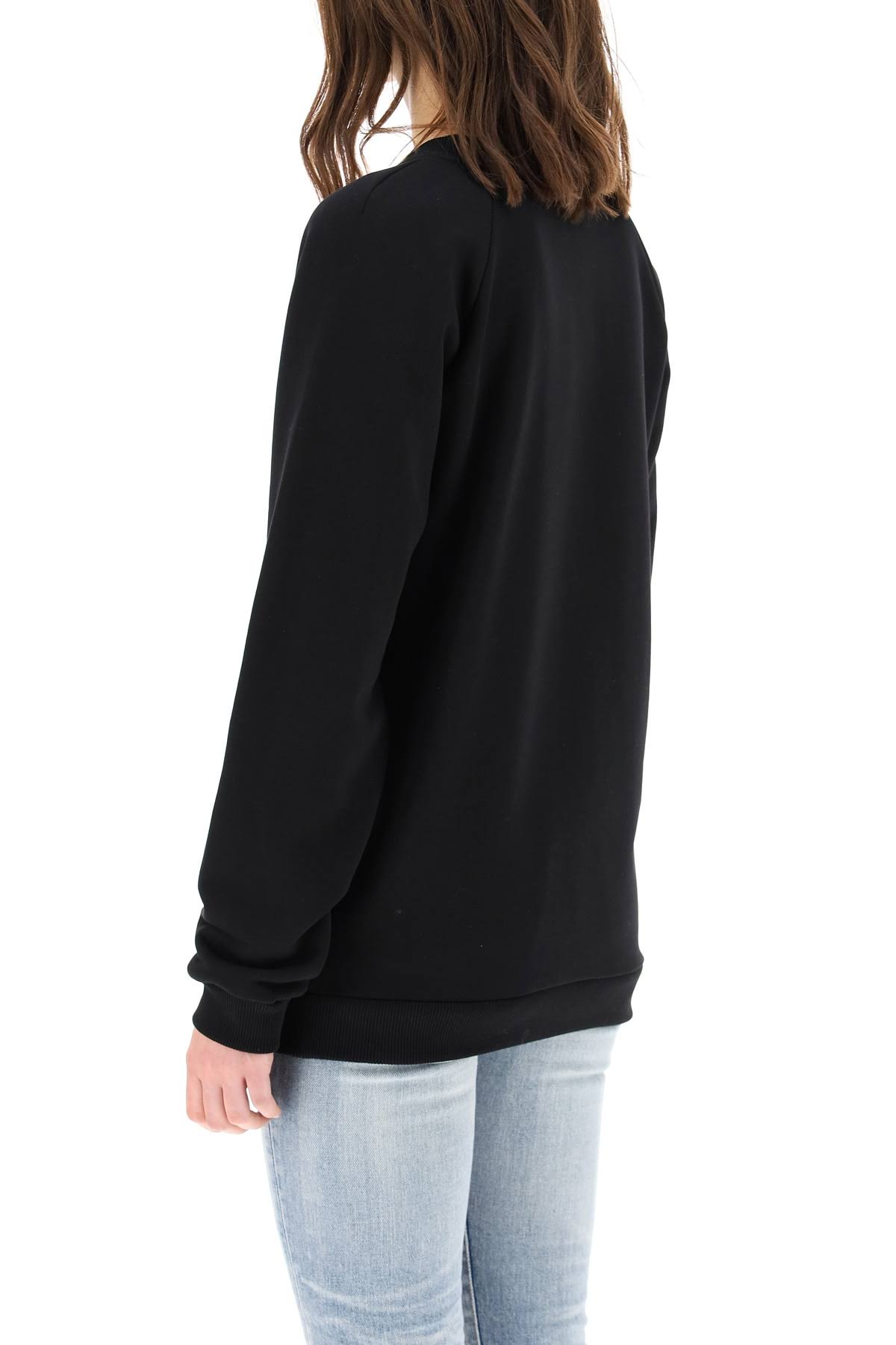 Balmain Black & White Logo Sweatshirt