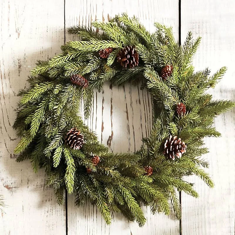Angel Pine Wreath 20 inch - Ballard Designs