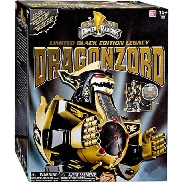 Power Rangers Limited Black Edition Legacy Dragonzord Tru