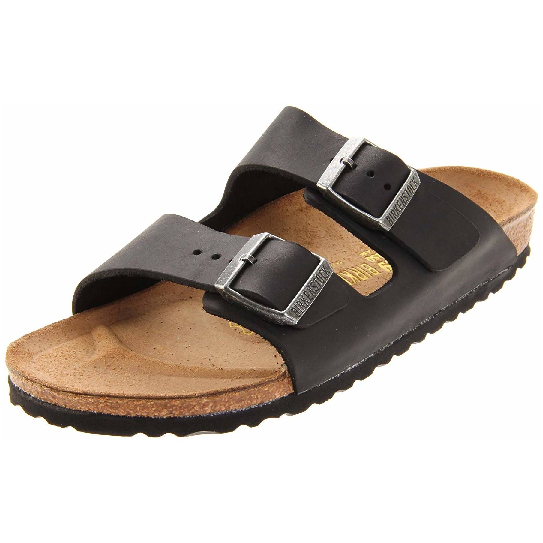 Birkenstock Arizona (40 Black Oiled Leather)