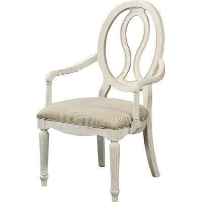 Payton Arm Upholstered Dining Chair (Set of 2) Canora Grey