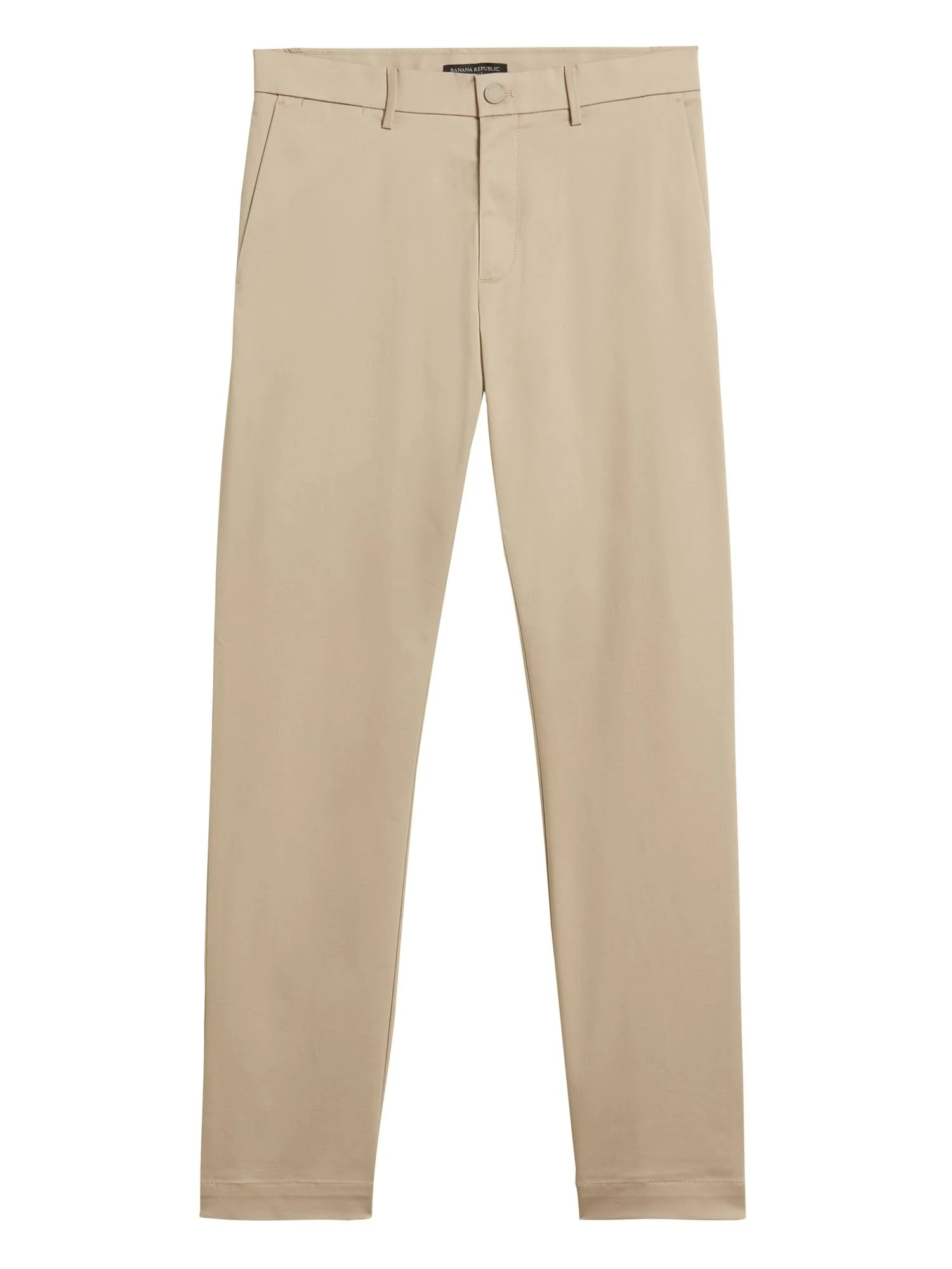 Banana Republic Men's Aiden Slim Core Temp Pant Sand Khaki Beige Size 31W 30L