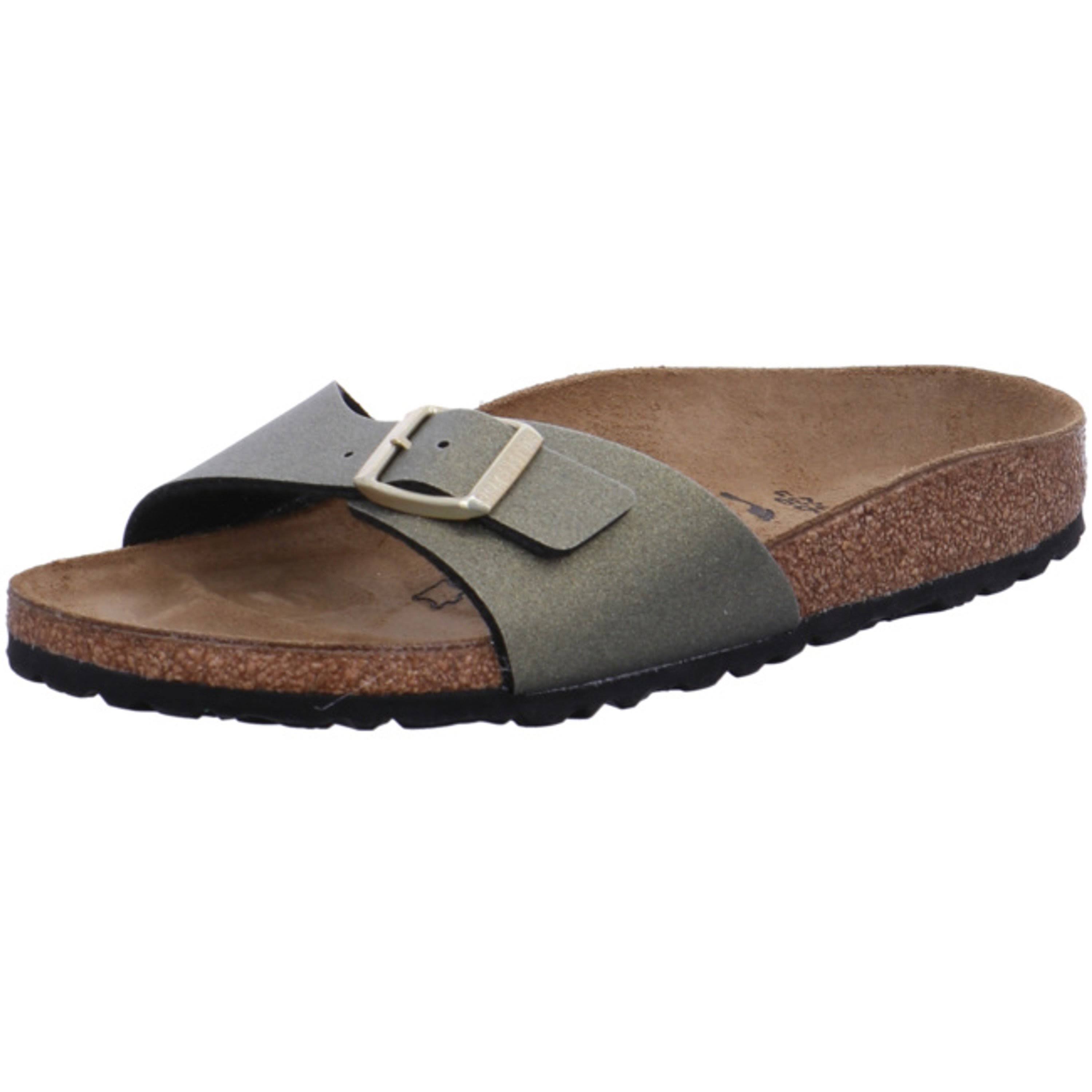 Birkenstock W Madrid BF - Icy Metallic / Stone Gold - US 10 - Women