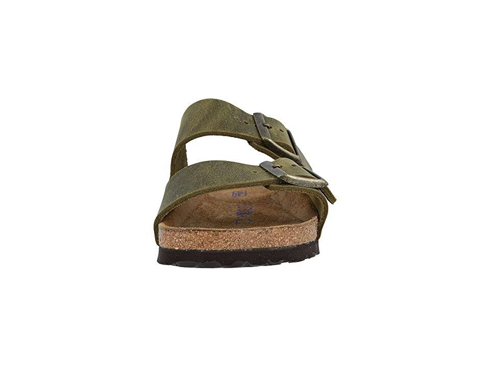 Birkenstock Arizona Soft Footbed (36 Jade Oiled Leather)