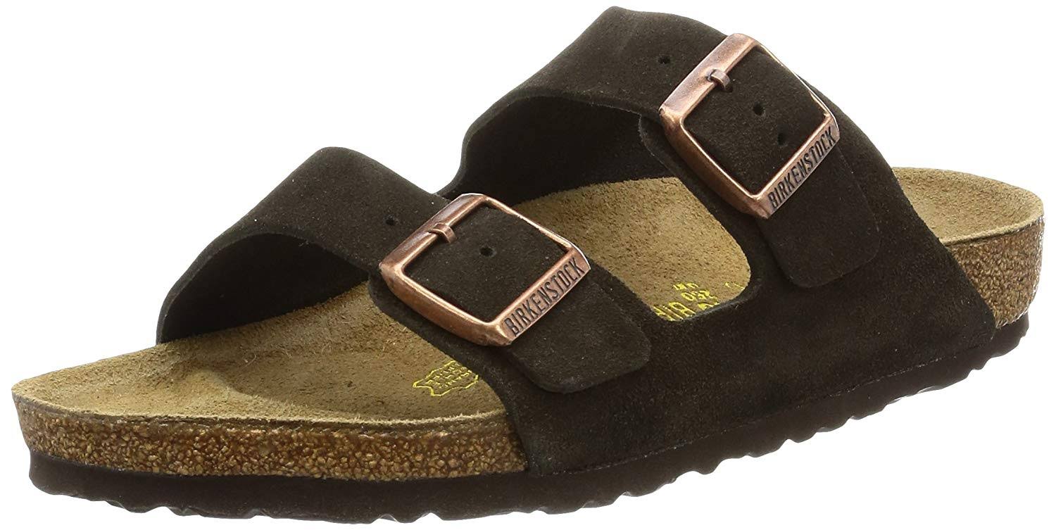 Birkenstock Arizona (41 Narrow Mocha Suede)